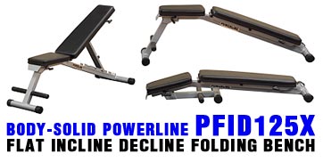 Body-Solid Powerline PFID125X Flat Incline Decline Folding Bench Review