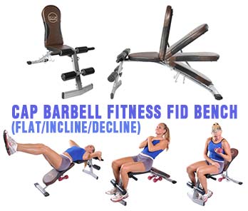 CAP Barbell Fitness FID Bench Review