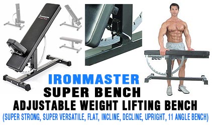 Ironmaster Super Bench Adjustable Weight-Lifting Bench Review