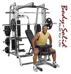 Body-Solid Series 7 GS348P4 Smith Machine Gym With Linear Bearings Review